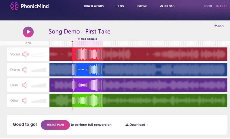 PhonicMind 声音去除器