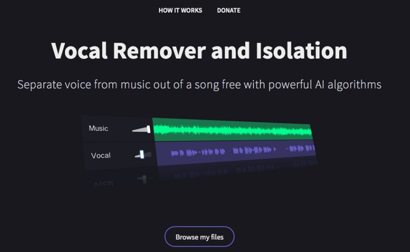 Vocal Remover e Isolamento Vocal Remover