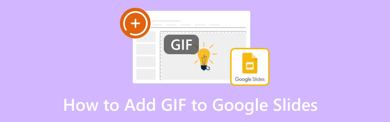 Lisää GIF-tiedostoja Google Slidesiin