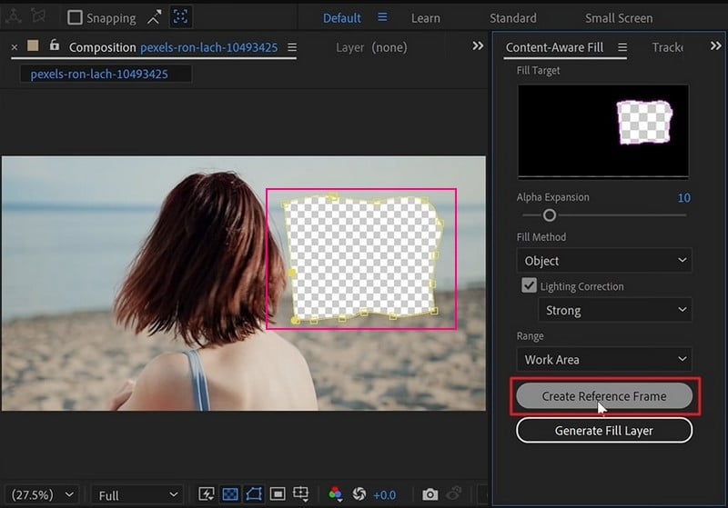 After Effects Remove Object from Video Offline