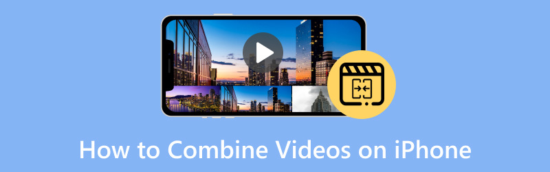 Объединить видео на iPhone