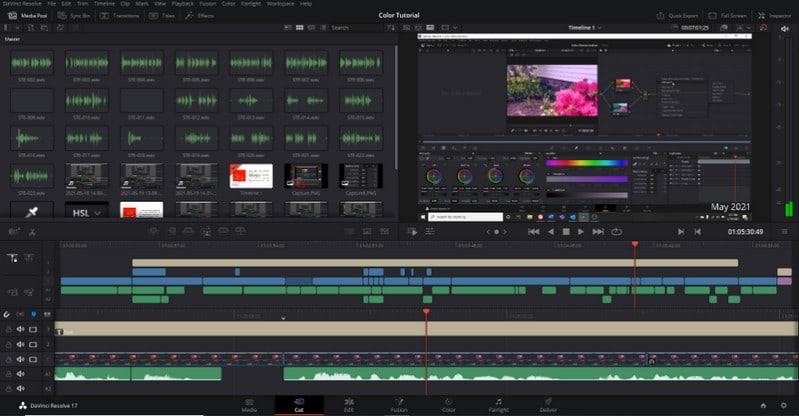 DaVinci Resolve Editor Video Sumber Terbuka untuk Komputer