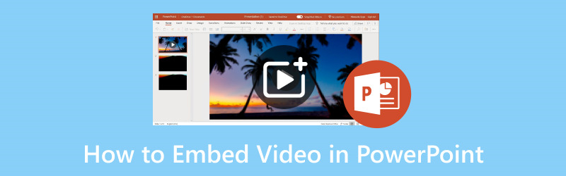 Video insluiten in PowerPoint