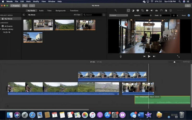 iMovie Best Video Editor for OBS Recorded Video