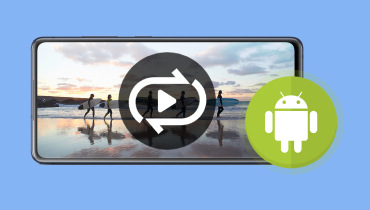 Android पर लूप वीडियो