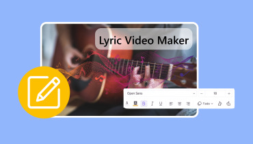 Creador de videos con letras