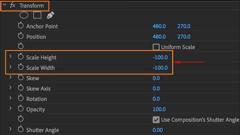 Premiere Pro converte vídeo vertical em horizontal