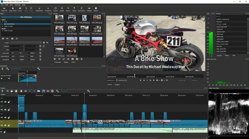 Shotcut Best Video Editor for OBS Recorded Video