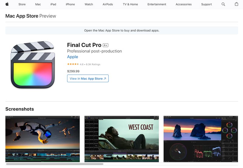 iMovie ทางเลือก Final Cut Pro