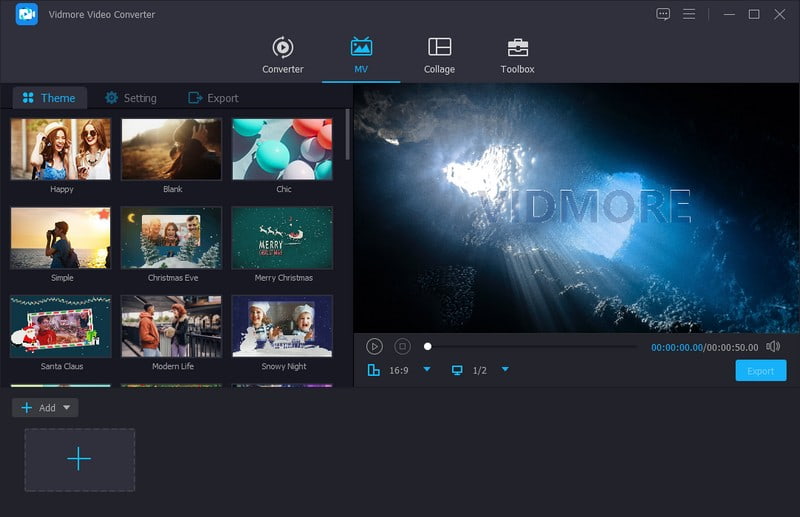 Vidmore Video Converter Melhor Editor de Vídeo