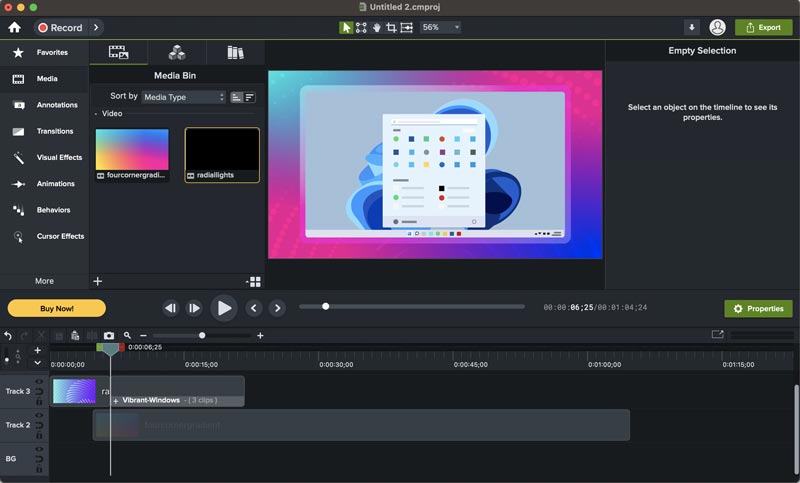 Camtasia 編輯器