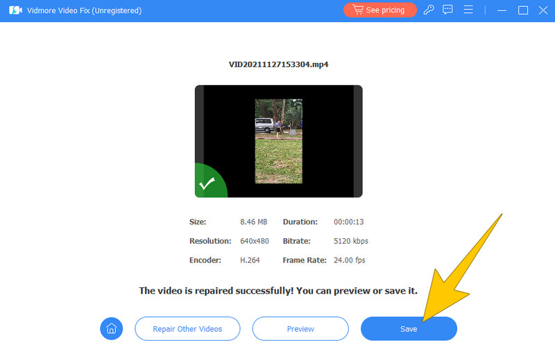 Sửa lỗi video Vidmore Xuất video bị giật