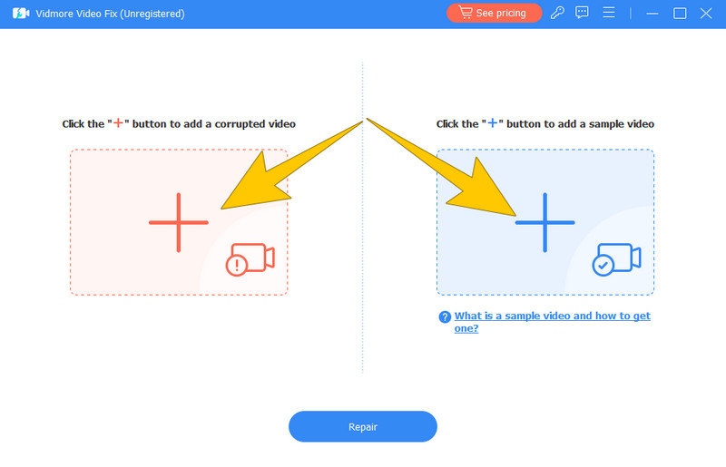 Vidmore Video Fix Carga de video entrecortada