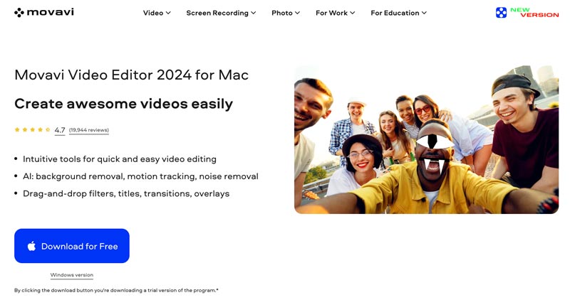 What is Movavi Video Editor 
