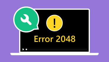 Reparar el código de error 2048