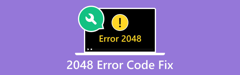 Corrigir código de erro 2048