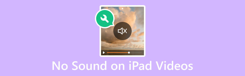 Fixa inget ljud på iPad-videor