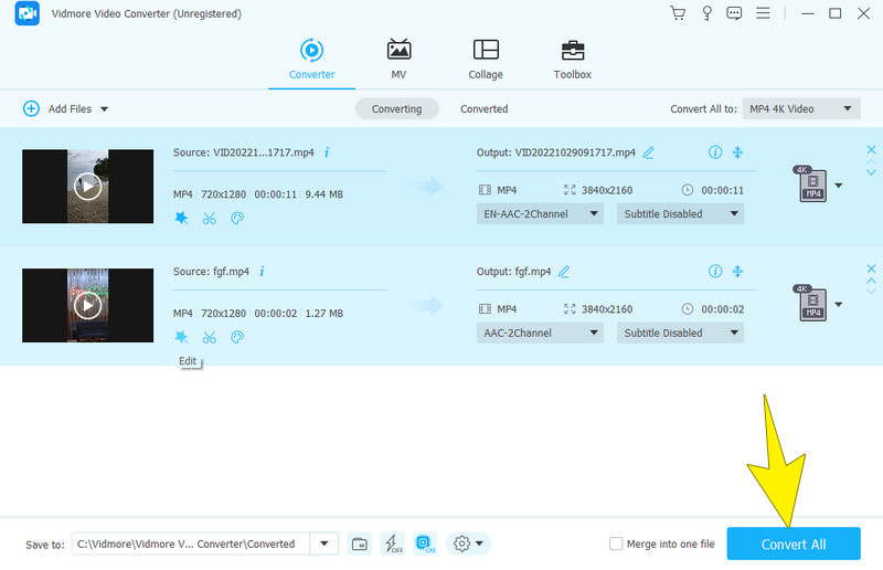 Delay Audio Vidmore Convert