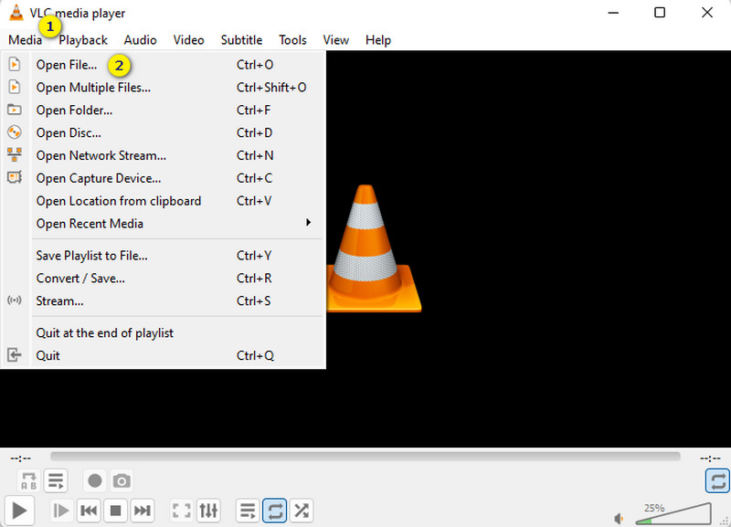 Opóźnij przesyłanie audio VLC