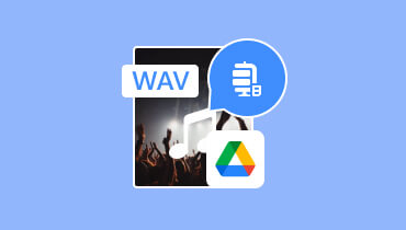 O Google Drive compacta arquivos WAV