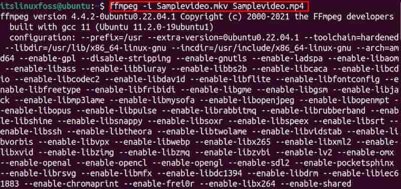 ממשק Ffmpeg