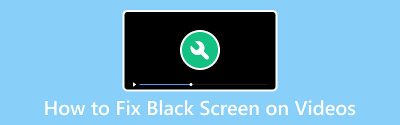 Oprava černé obrazovky na videu