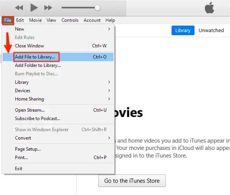 Import an MP4 File In Itunes
