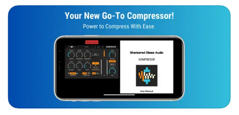 Compressore audio Kompresor per iPhone