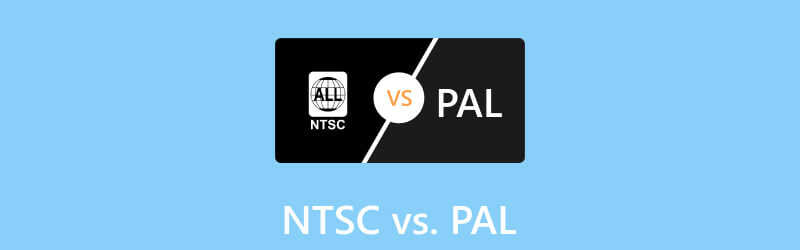 Sammenlign NTSC PAL