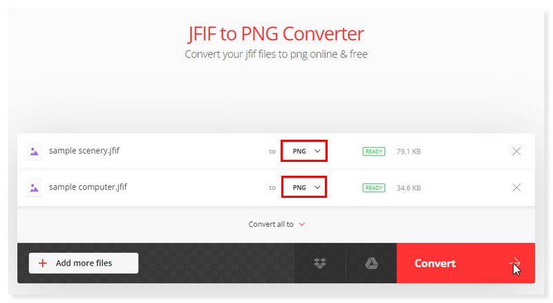 Convertio Mengonversi File