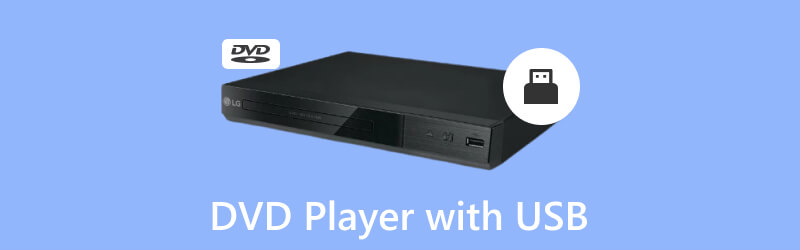 Leitor de DVD com USB
