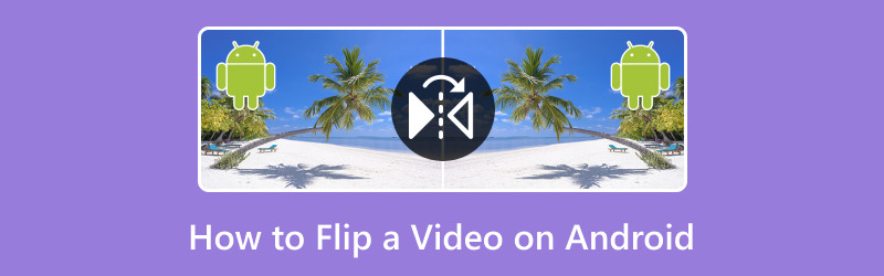 Hvordan snu en video på Android