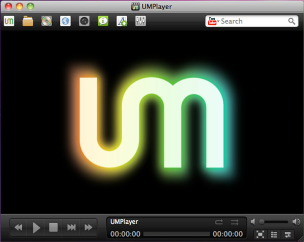 Snímek obrazovky UMPlayer