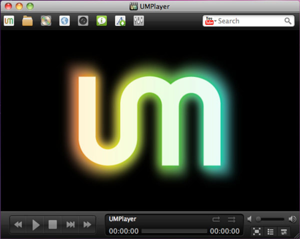 ภาพหน้าจอของ UMPlayer