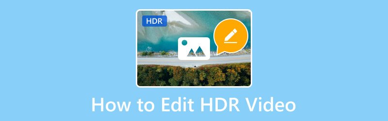 ערוך וידאו HDR