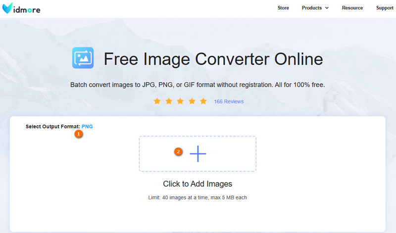 EPS PNG Online Converter Select