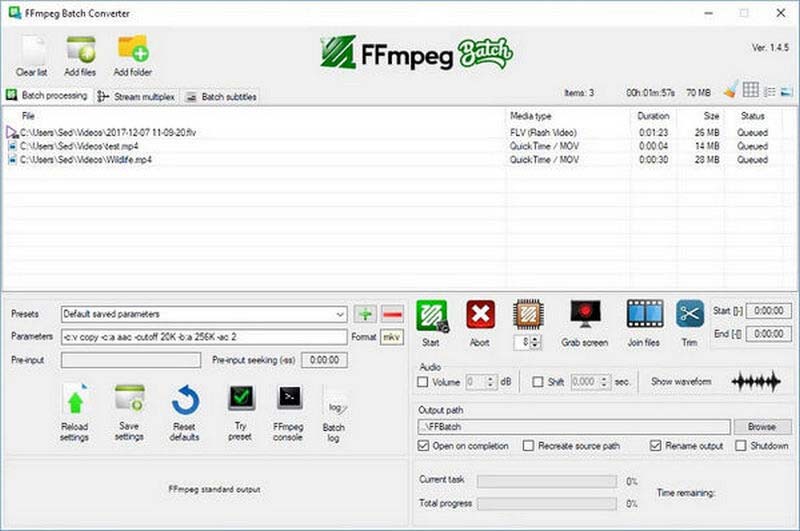 FFmpeg MP4'ü Webm'e dönüştürün