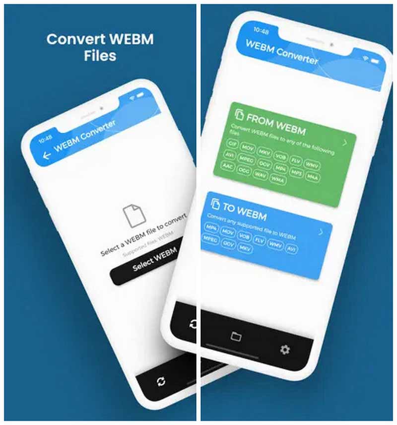 iPhone MP4 Webm-converter