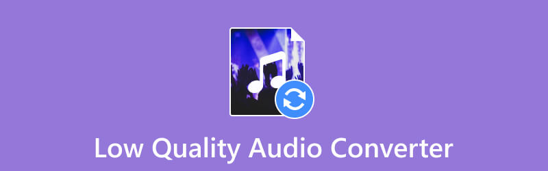 Audio převodník nízké kvality