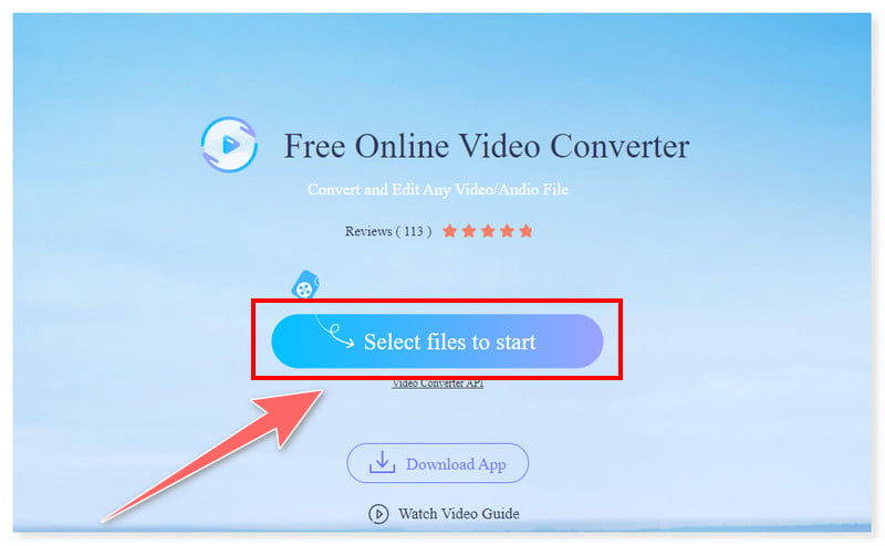 Apowersoft online video til MP3