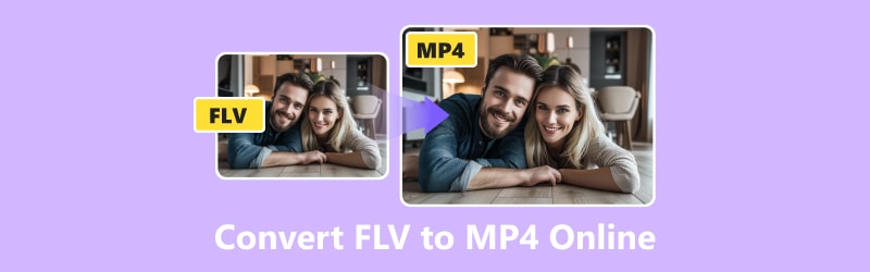 המר FLV ל MP4 מקוון