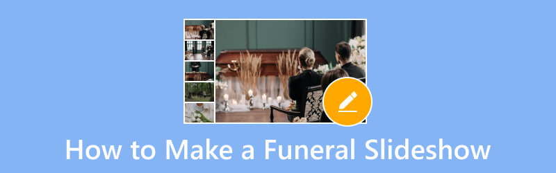 Como fazer uma apresentação de slides de funeral