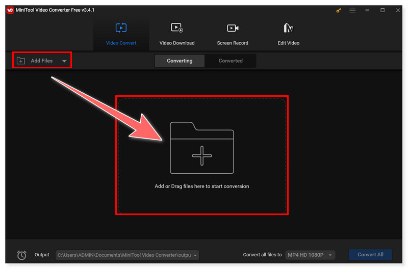 Minitool MPG to MP3 Converter