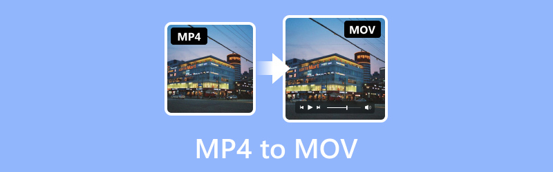 MP4 ל- MOV