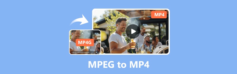 MPEG إلى MP4 