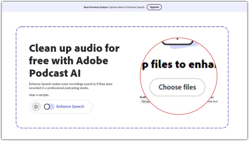 Nahrajte Adobe Choose File