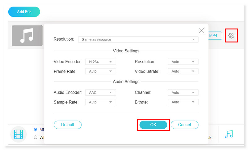 Vidmore Converter outputformat