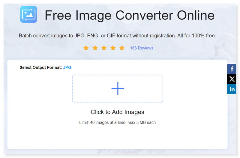Vidmore Free Image Converter Online