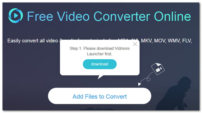 Vidmore Online MOV to WEBM Converter