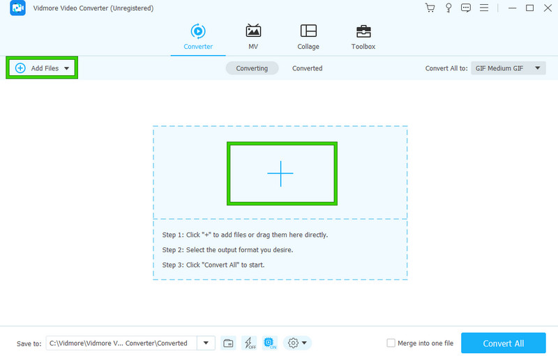 WEBM GIF Converter เพิ่ม Vidmore